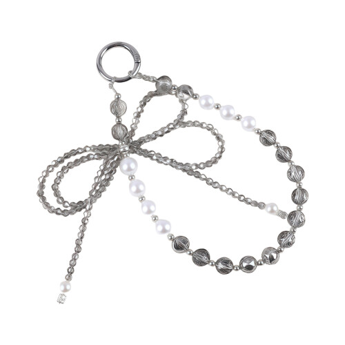 Creative Beaded Phone Strap Pendant Chain With Double Accent-71