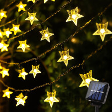 Twinkle String Lights Solar Powered, Waterproof Outdoor Decoration, Perfect For Fairy Decorative Light Scenes, Battery Operated, 8 Lighting Modes,