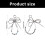 Creative Beaded Phone Strap Pendant Chain With Double Accent-71 5