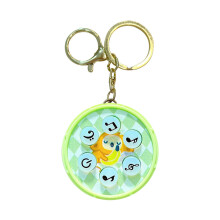 Creative Gift Keychain Featuring Drumming Game And Animal-Green