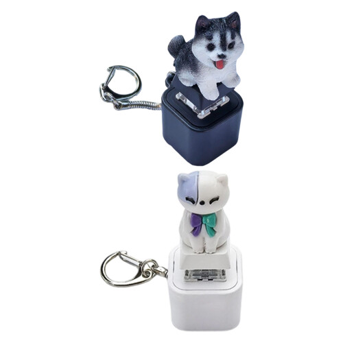 Portable Stress Relief Button Keyring-Sound and glowing do 1