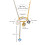 Bijoux pièce lune étoile perles collier en titane cadeau 3