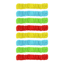24Stk Farbige Elastische Team-Wettkampfbänder Robustem Nylon