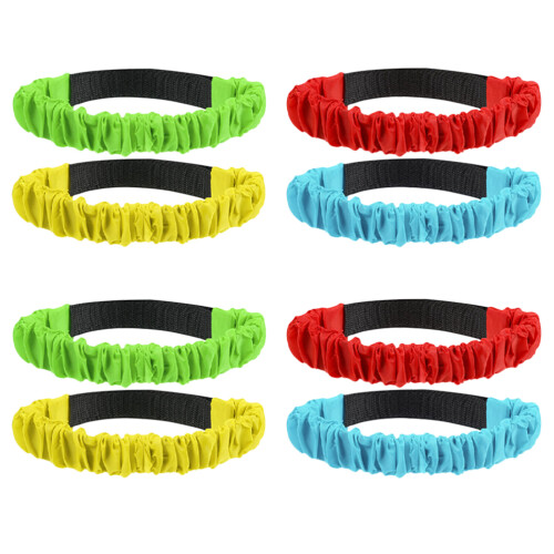 24Stk Farbige Elastische Team-Wettkampfbänder Robustem Nylon 1