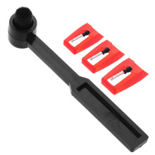 2Sets Universal Plattennadeln Mit Reinigungsbürste Aus Aluminium