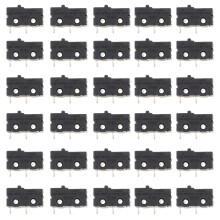60Stk Micro Momentary Push Button Spdt Mikroschalter 5A 125V ABS