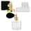 3Stk Parfümflasche Transparent Wiederverwendbar Spray 10