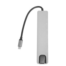 8 USB Splitter Aluminium Multi Port Datenhub Für