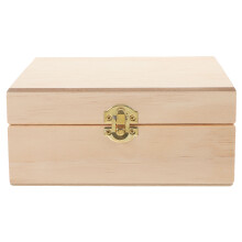 2Stk Ätherische Öl Aufbewahrungsbox Holz Mit Mehrfachem Khaki