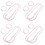 4Sets Schmuckset ABS Halskette Und Armband Set 7