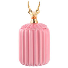 3Stk Keramik Schmuck- Und Süßigkeiten-Container, Rutschfest, Rosa
