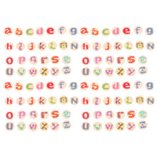 300Stk Alphabet Holzknöpfe, Langlebig, - Für Kleidung