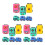 18Stk Kinder Mini Pull-Back Auto Spielzeug Bunt Inertial Auto Modell 8