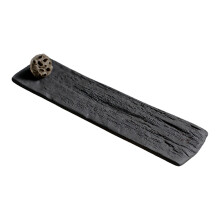 2Stk Schwarzer -Stick Brenner Aus Keramik, Für Zuhause Und Büro