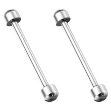 4Stk Silber Uhr Schraubrohre Für Uhrenmacher Stabile Armbandverbindung