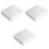 60Stk Party Einweg Servietten Silber Design Papier 3
