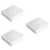 60Stk Party Einweg Servietten Silber Design Papier 7