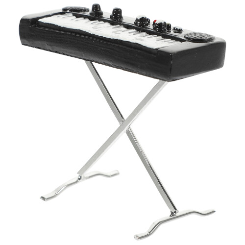 4Stk Orgel Modell Alloy Schwarz Für