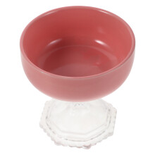 2Stk Keramik Fußschale Pink Für Und Modern