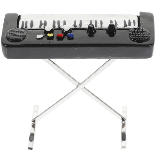 4Stk Orgel Modell Alloy Schwarz Für 1