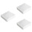 60Stk Party Einweg Servietten Silber Design Papier 6