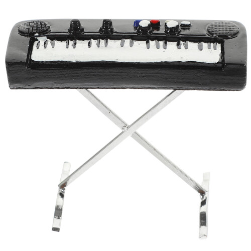 4Stk Orgel Modell Alloy Schwarz Für 2