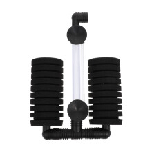 2Stk Submersibler Schwammfilter Mit Langlebigem Luftschlauch