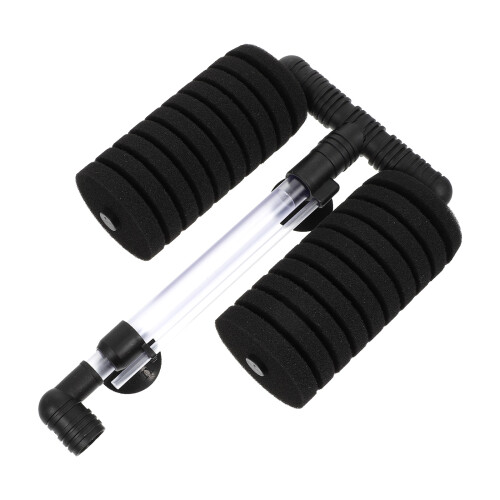 2Stk Submersibler Schwammfilter Mit Langlebigem Luftschlauch 1