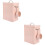 2Stk Metall Waschmittelbox Pink Mit Langlebig Und 8