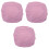 3Stk Bürostuhl Sitzschoner Polyester Elastic Waschbarer Bezug 3