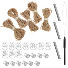 2Sets Camper Faltenrollo Reparaturkit Mit Schnur Und Halter