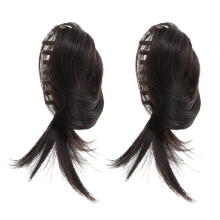 6Stk Halter Für Fake Bun, Komfortabel, Voluminös, Für Damen