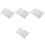 4Stk Transparente PVC-Dokumententaschen & 5