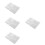 4Stk Transparente PVC-Dokumententaschen & 9