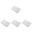 4Stk Transparente PVC-Dokumententaschen & 4
