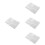 4Stk Transparente PVC-Dokumententaschen & 8