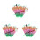 60Stk Make-Up Set Kosmetikpinsel Weiche Borsten Langlebig 2