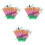 60Stk Make-Up Set Kosmetikpinsel Weiche Borsten Langlebig 3