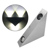 2Stk Wandlicht 3W LED Metall Deko Lampe Für