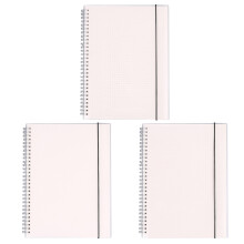 9Stk Weißes Coil-Notebook Schreibblock Für Und Reisen