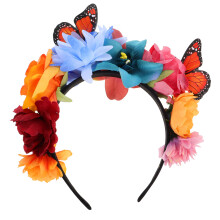2Stk -Schmetterling Haarreif Bunt Für Party Und Karneval Damen