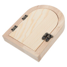 3Stk Holz Schalterplatte Khaki Nondrill Babyproof Selbstklebend