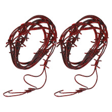 4Stk PVC Stacheldraht Rot Halloween Western Party Requisite