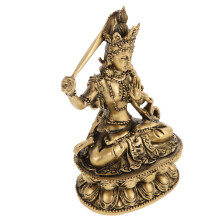 5Stk Buddah Figur Aus Resin Goldfarbend Kompakte