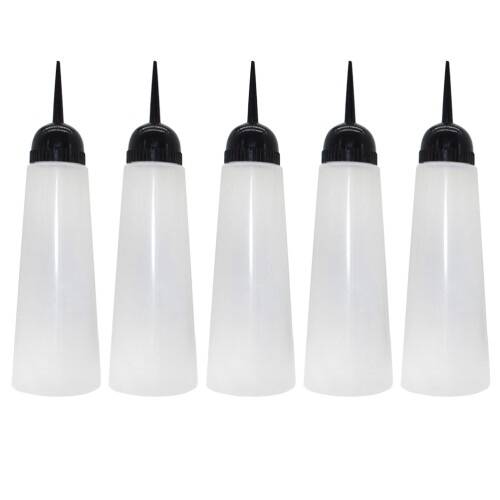 15Stk Refillable Haarfarbe Flasche Mit Schrägkopf Für Shampoo