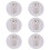 12Sets Kids Mini House Tableware ABS White Miniature Fork Spoon Set 1