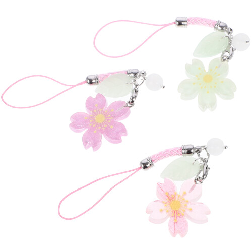 9Stk Resin Telefonanhänger Kirschblüte 1
