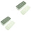 2Sets Mini Eiswürfelschalen Mit Deckel Und Behälter Olivgrün 4