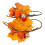10Stk Herbst Maple Leaf Orange Aus Und Papier 1