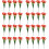 8Sets Kunstblumen Rot Kunststoff Party- Und Wohn- 10